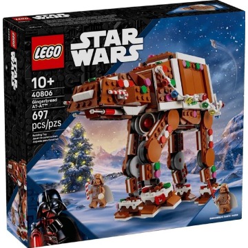 Klocki konstrukcyjne LEGO Star Wars 40806 Piernikowa maszyna krocząca AT-AT