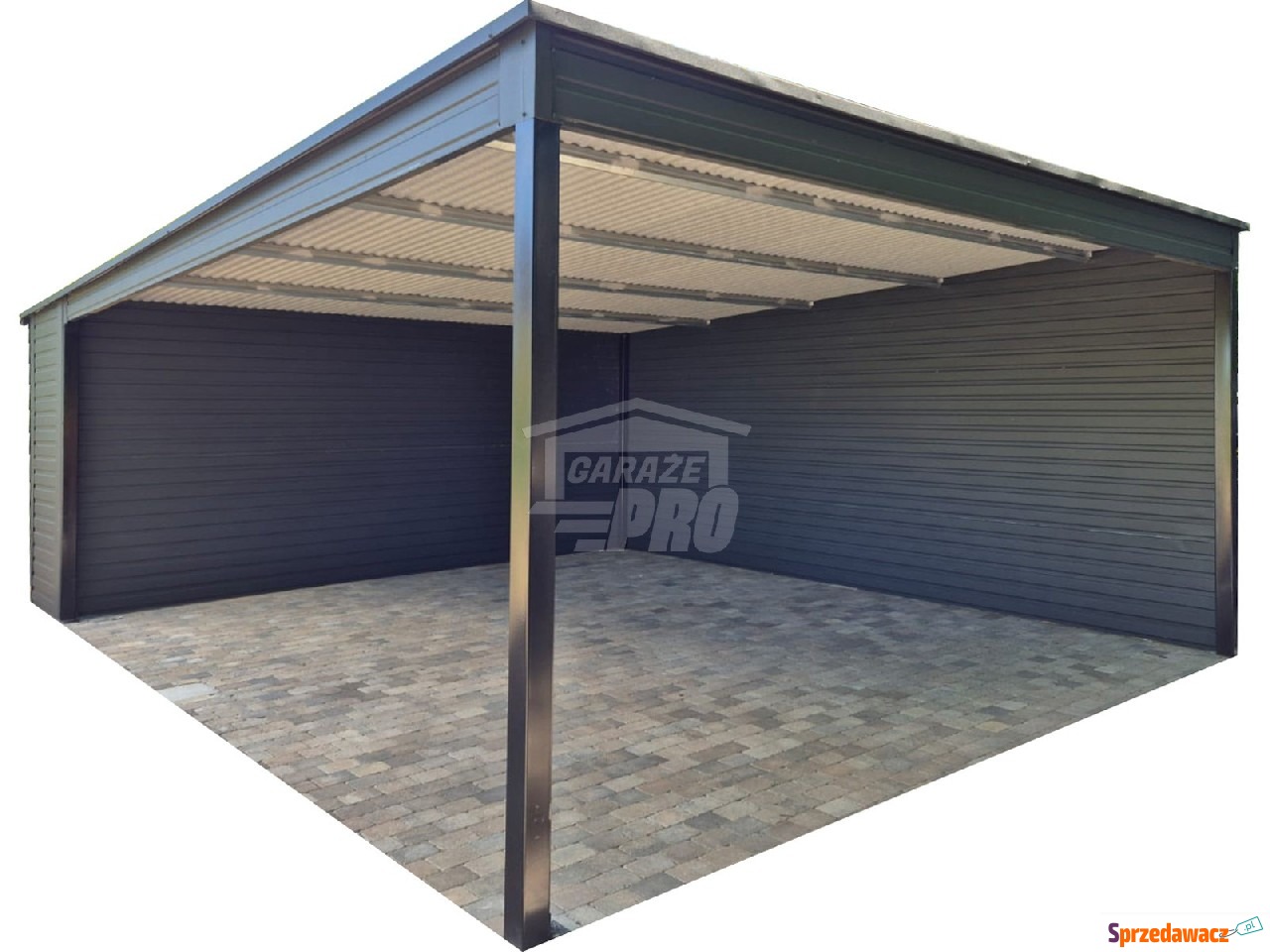 Wiata samochodowa CarPort 6x6 -...