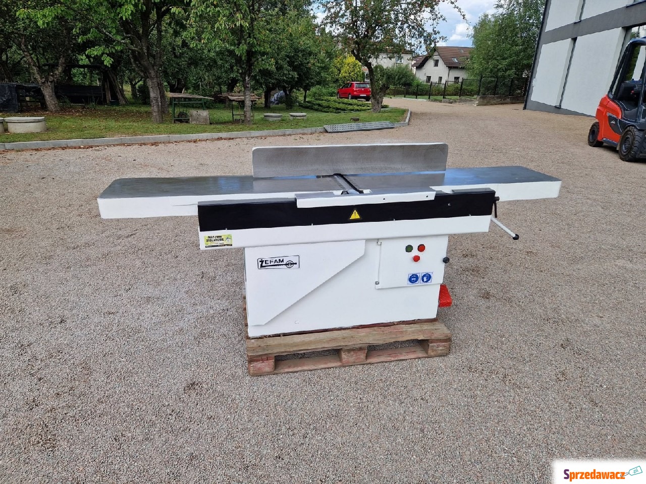 Wyrówniarka Żefam 410mm, strug...