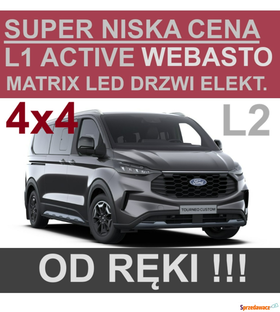 Ford Tourneo Custom 2026