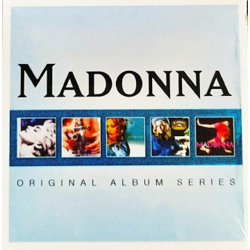 ⭐⭐⭐Polecam Zestaw Album CD 5 płytowy Madonna płyty Nowe Folia