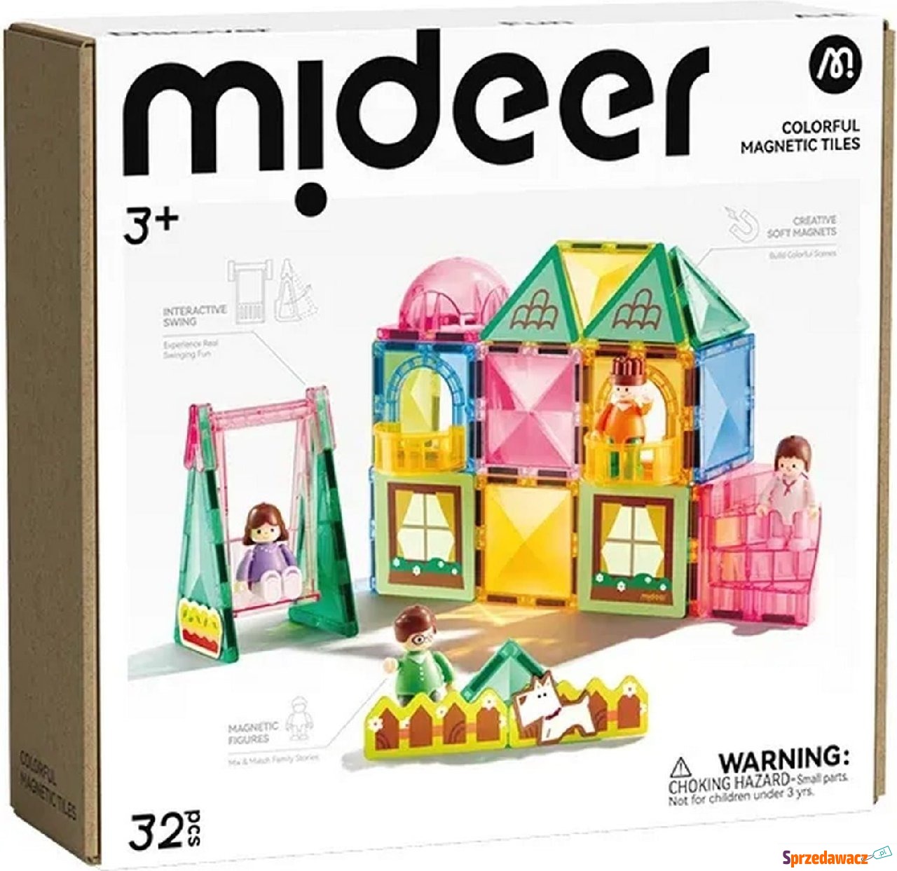 Mideer Rodzina Magnetyczne 32el....